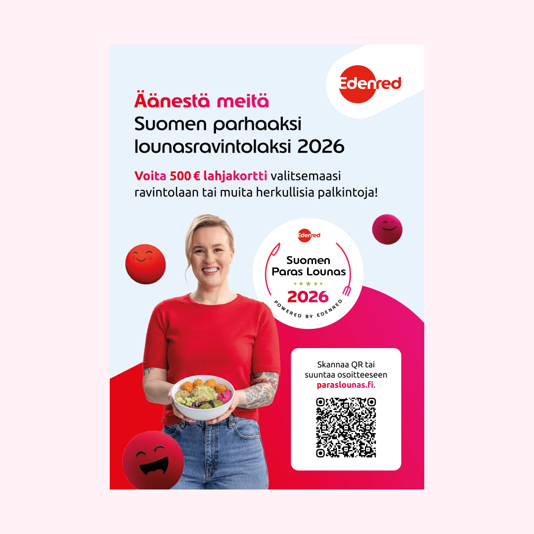 Edenred_Suomen Paras Lounas 2026_juliste
