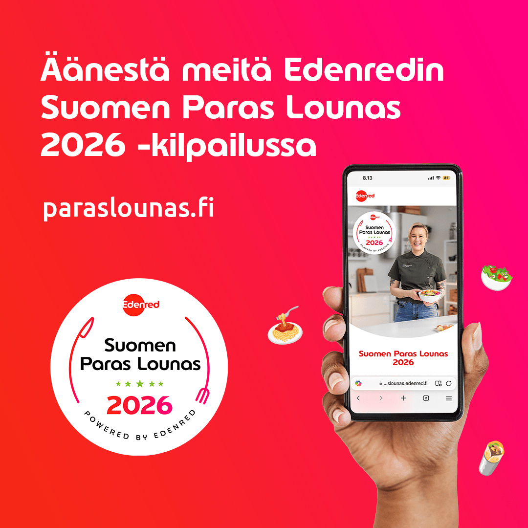 Edenred_Suomen Paras Lounas 2026_postaus 1